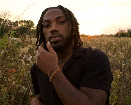 Carnelian Buddha Pebble Bracelet