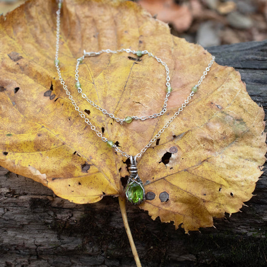 Peridot Lucky Charm Bracelet