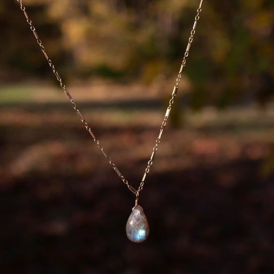 Labradorite Little Shimmer Necklace