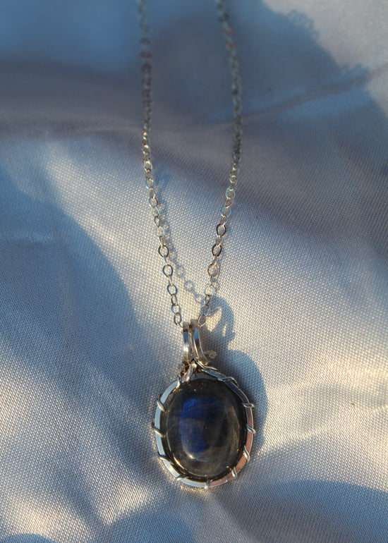 Blue Labradorite Necklace