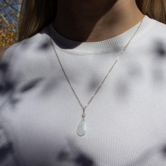 Moonstone Divinity Necklace