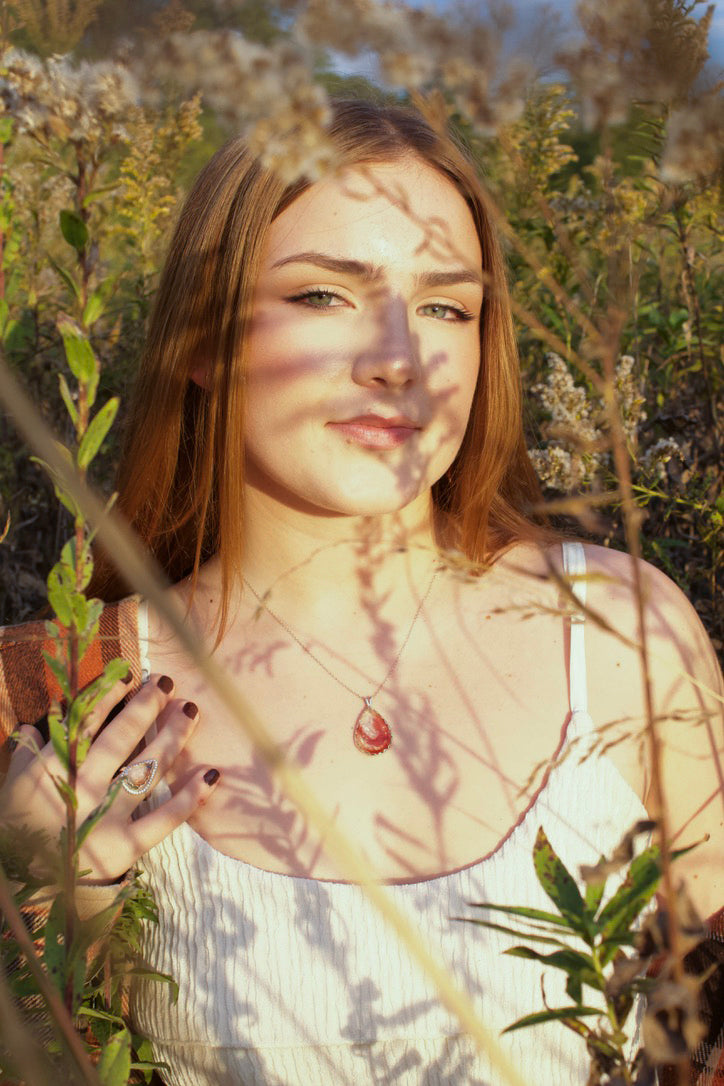 Fire Quartz Soul Fire Necklace