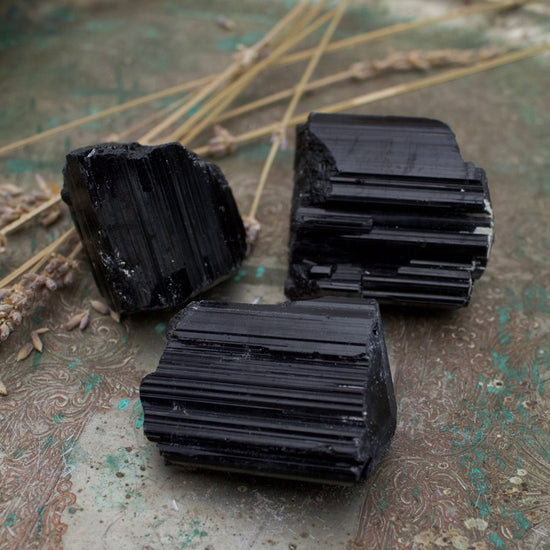 Raw Black Tourmaline
