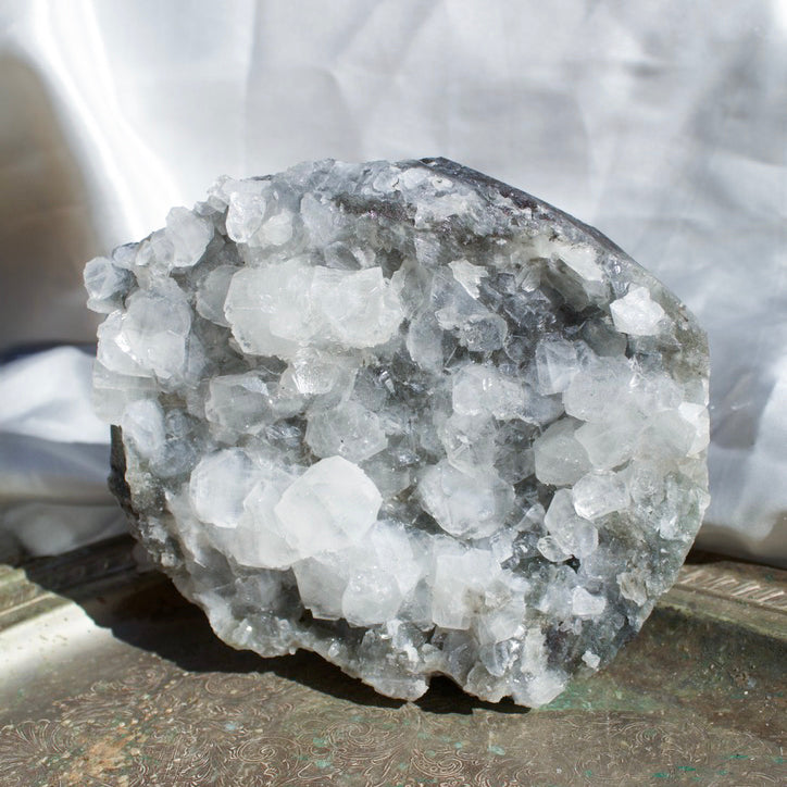 Blue Chalcedony and Apophyllite