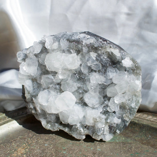 Blue Chalcedony and Apophyllite