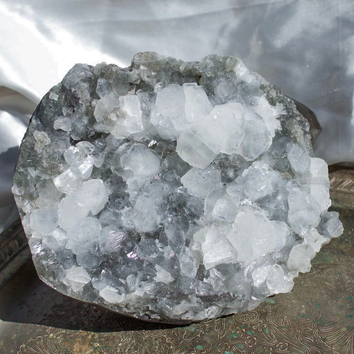 Blue Chalcedony and Apophyllite