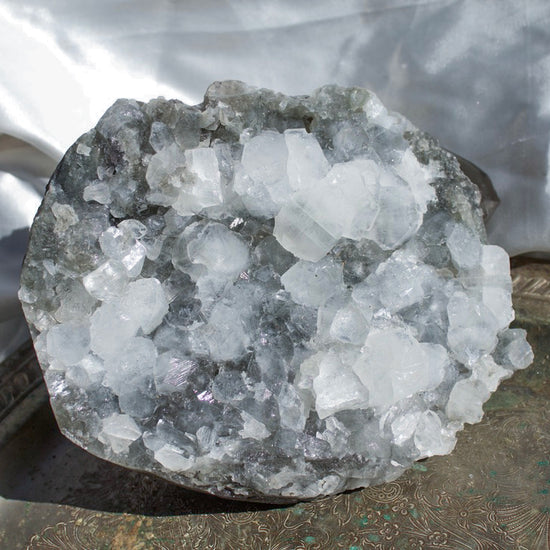 Blue Chalcedony and Apophyllite