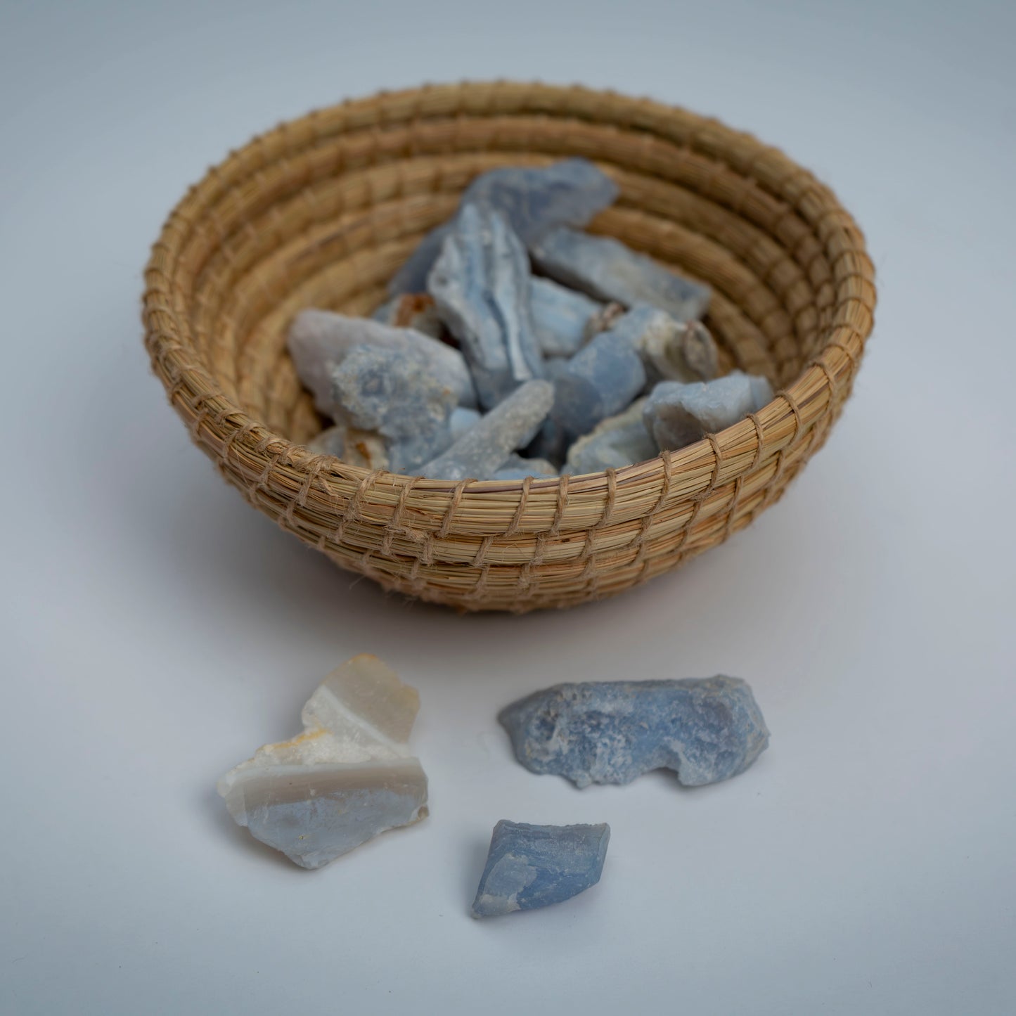 Rough Blue Lace Agate (per gram)