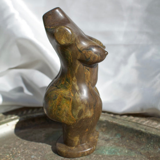 Serpentine Hand Carved Body