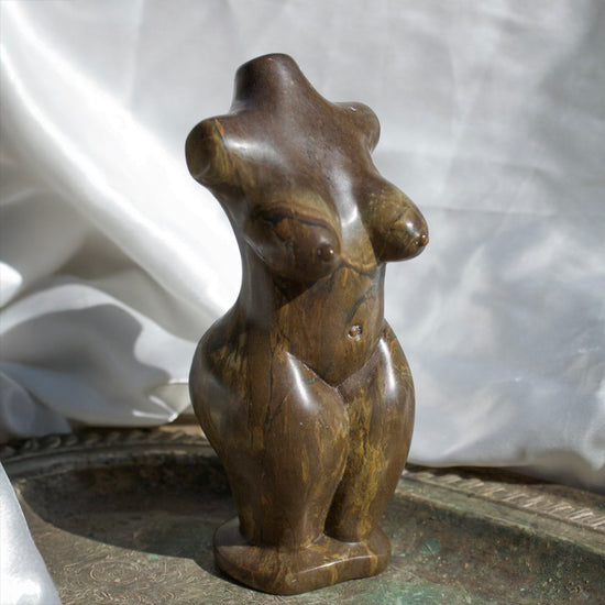 Serpentine Hand Carved Body