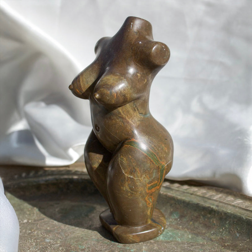 Serpentine Hand Carved Body