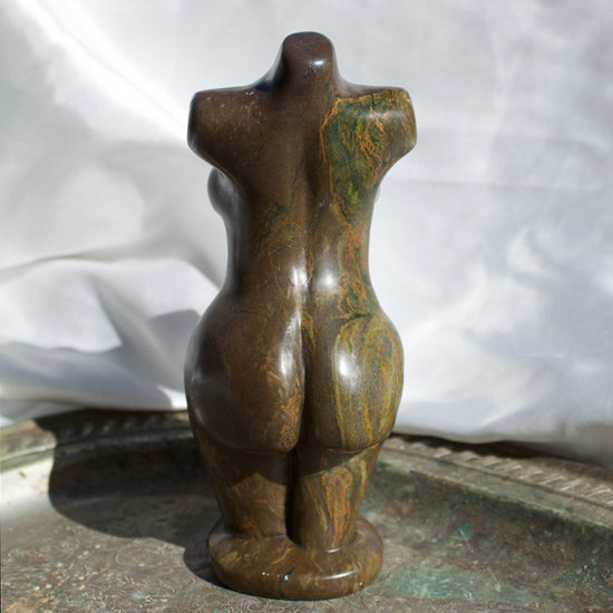 Serpentine Hand Carved Body