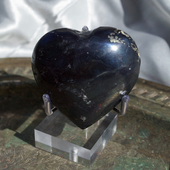 Covellite Heart