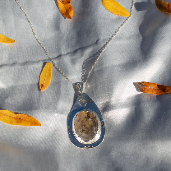 Dendritic Quartz Inner Power Necklace
