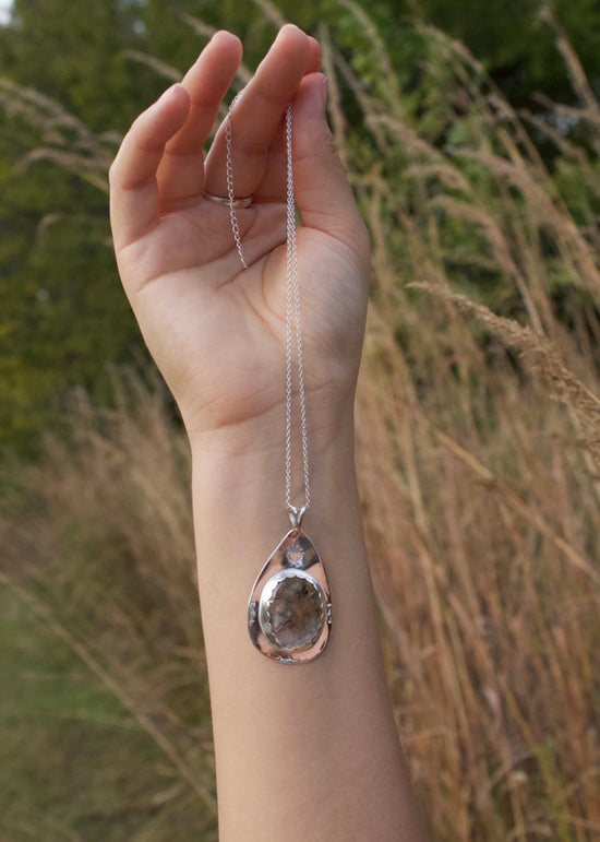 Dendritic Quartz Inner Power Necklace