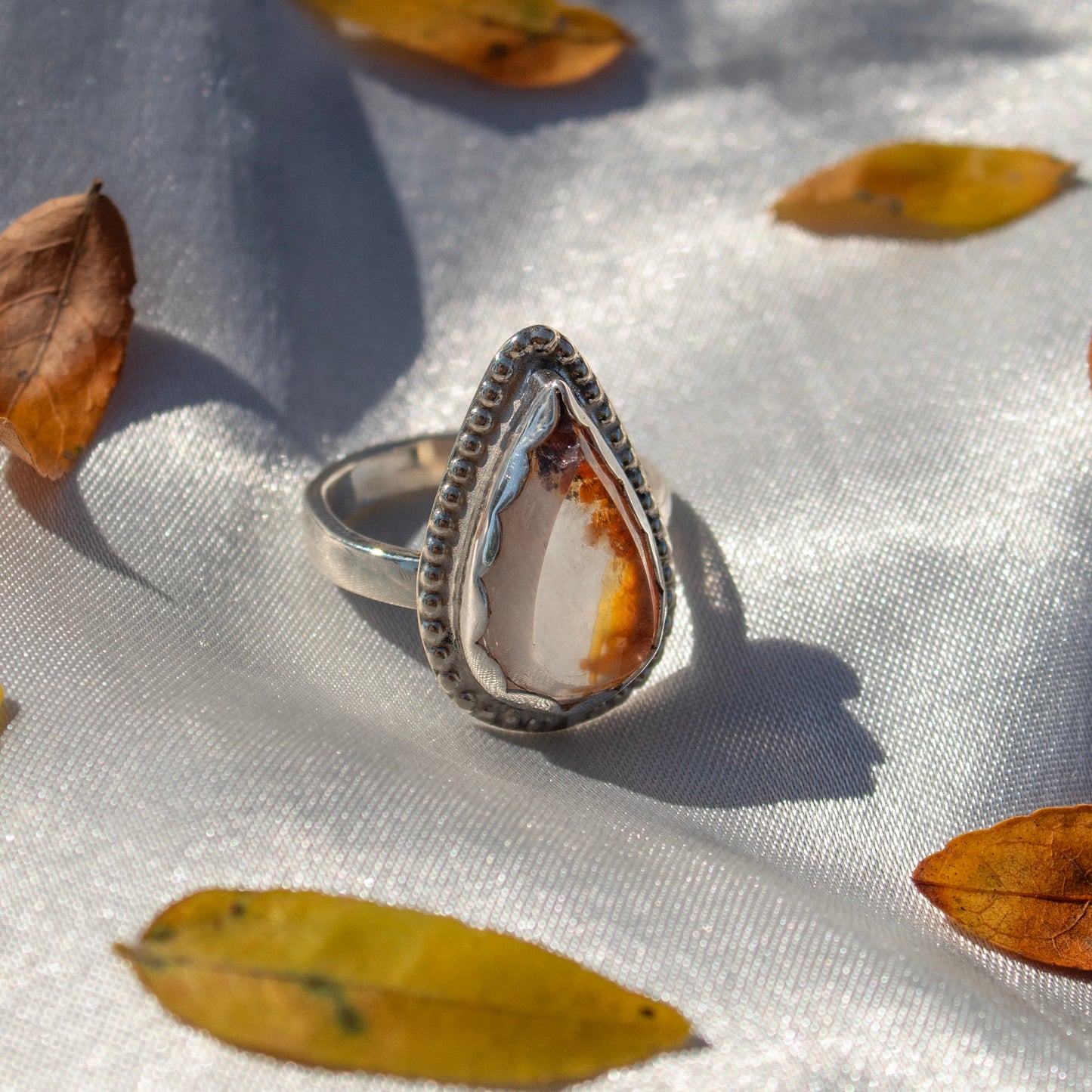 Fire Quartz Soul Fire Ring