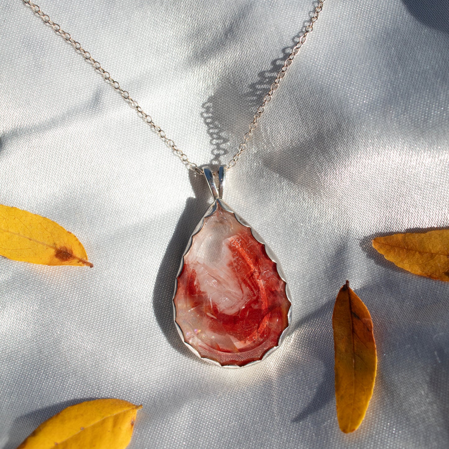 Fire Quartz Soul Fire Necklace