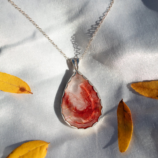Fire Quartz Soul Fire Necklace