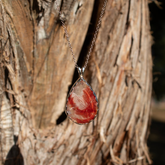 Fire Quartz Soul Fire Necklace
