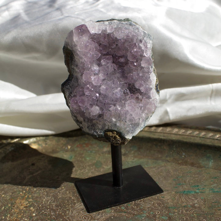 Amethyst Geode on Stand