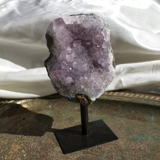 Amethyst Geode on Stand