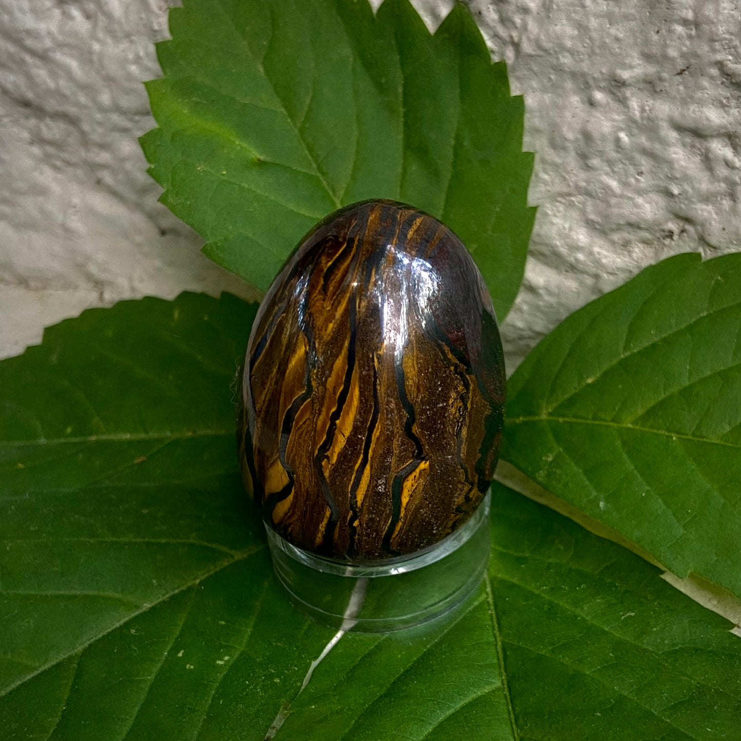 Load image into Gallery viewer, Tigers Eye Hematite Egg
