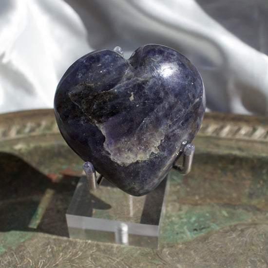 Iolite Heart