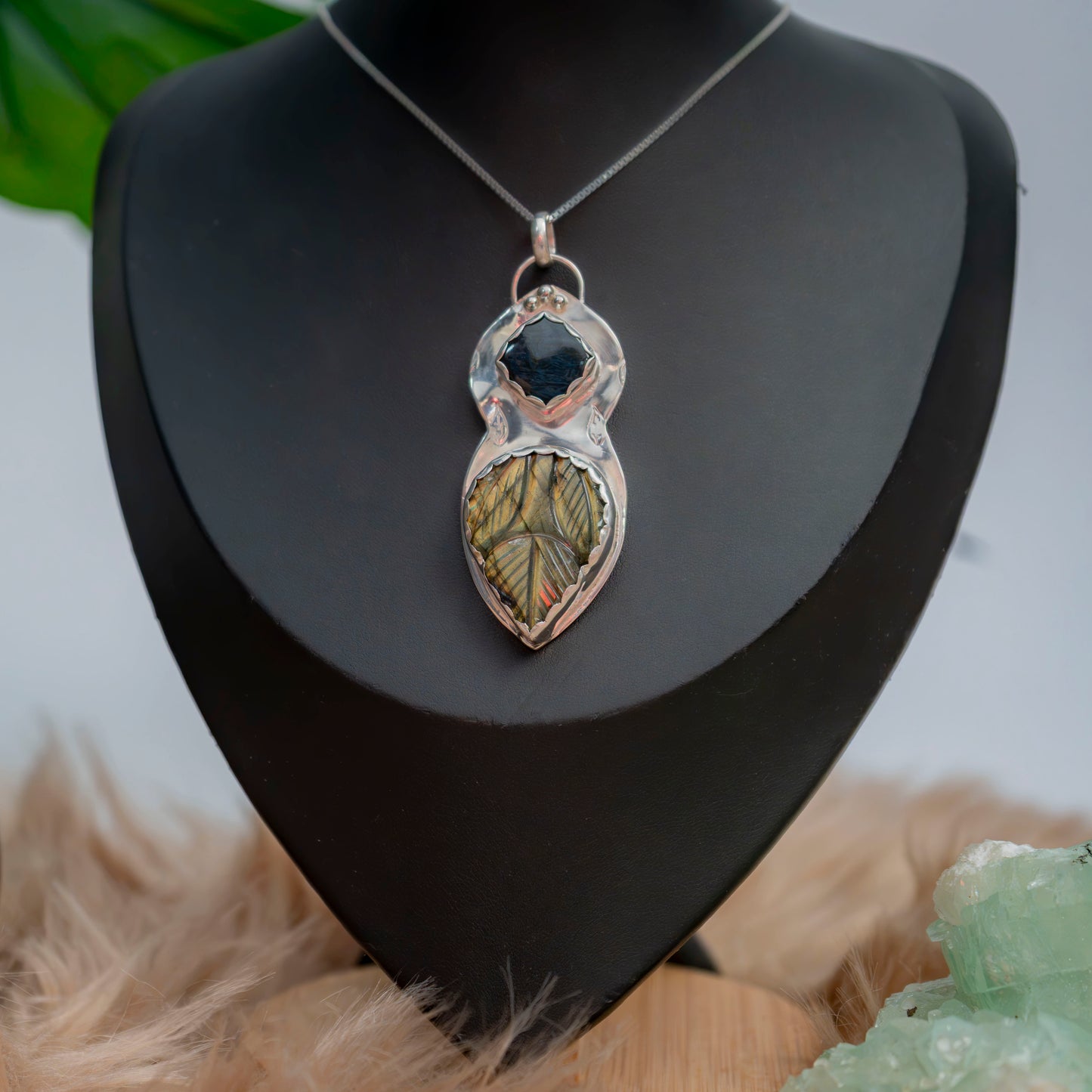 Labradorite Magic Forest Necklace
