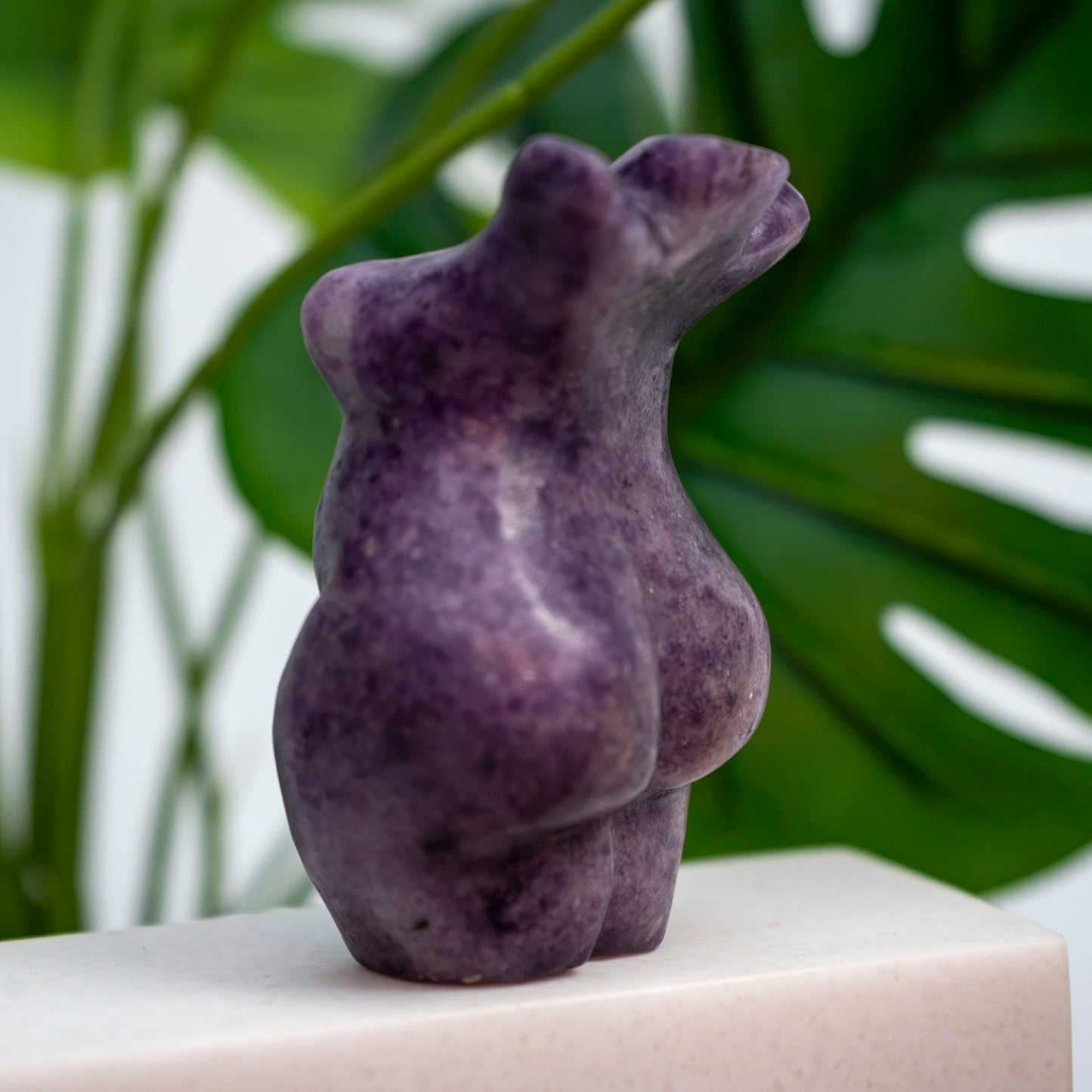 Hand Carved Crystal Body