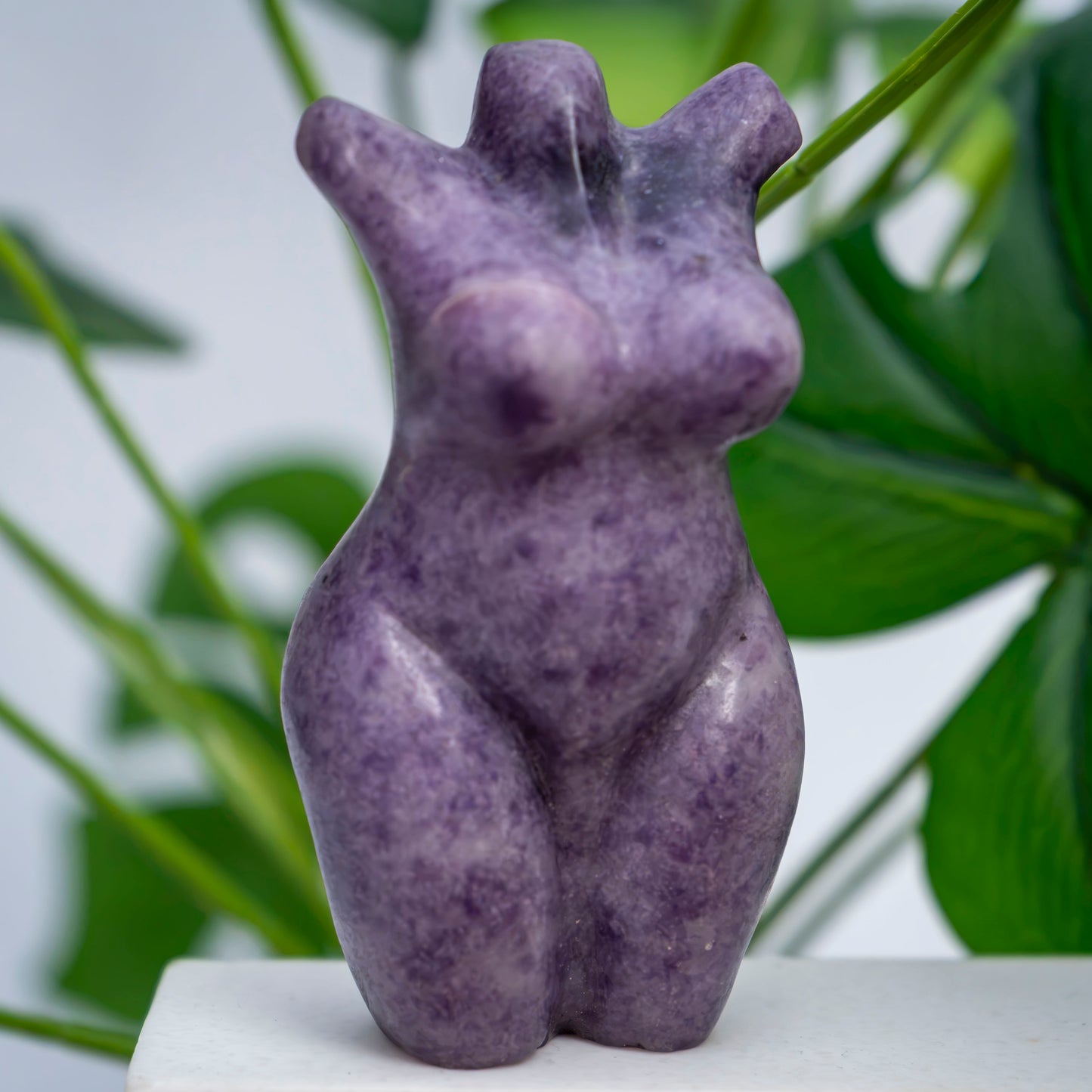 Hand Carved Crystal Body