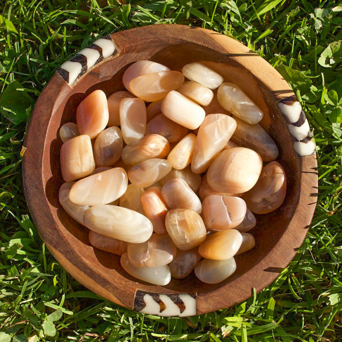 Peach Moonstone Tumble