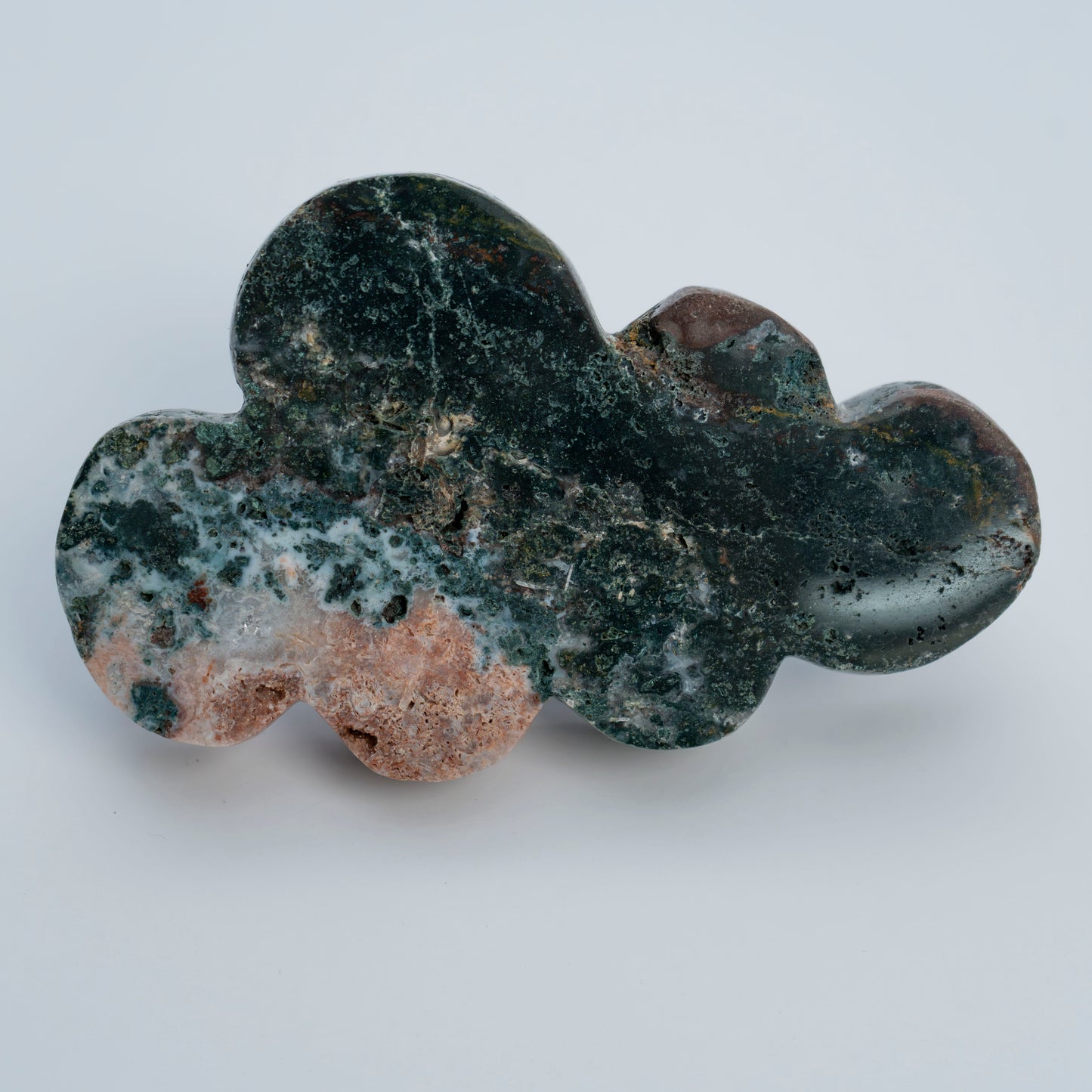 Pink Amethyst Moss Agate Cloud