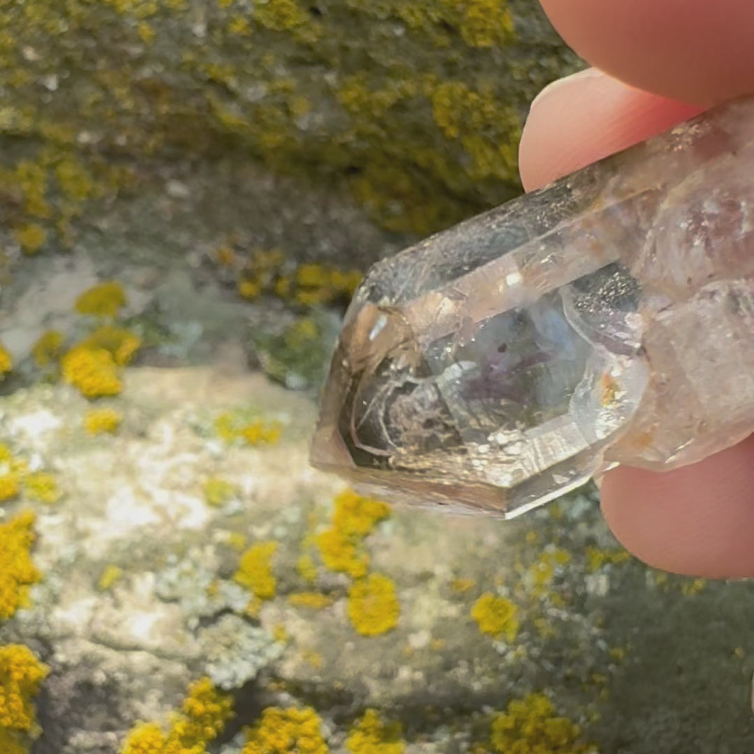 Load and play video in Gallery viewer, Namibian Enhydro Crystal
