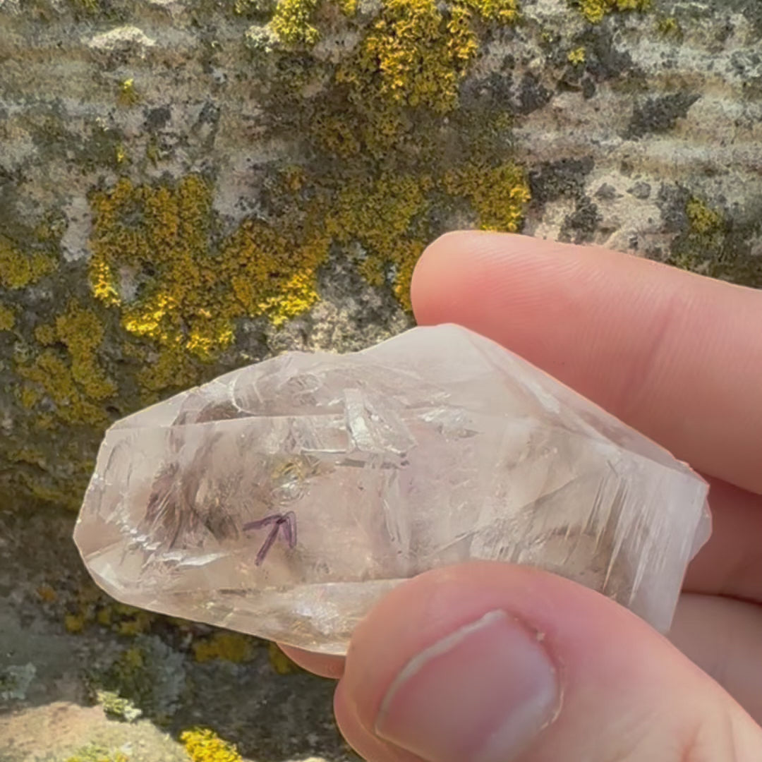 Load and play video in Gallery viewer, Namibian Enhydro Crystal
