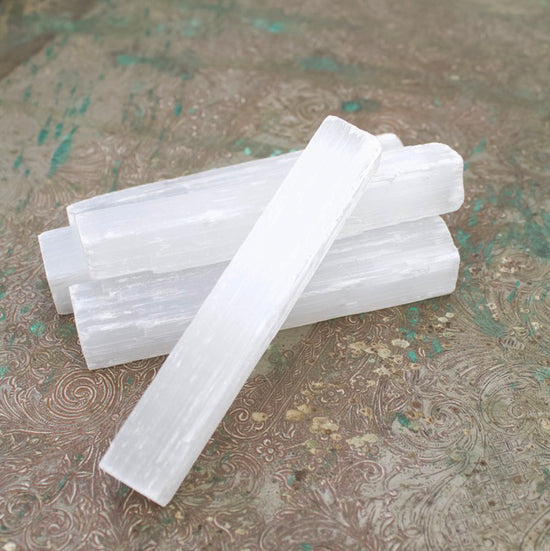 Selenite 4" Wand