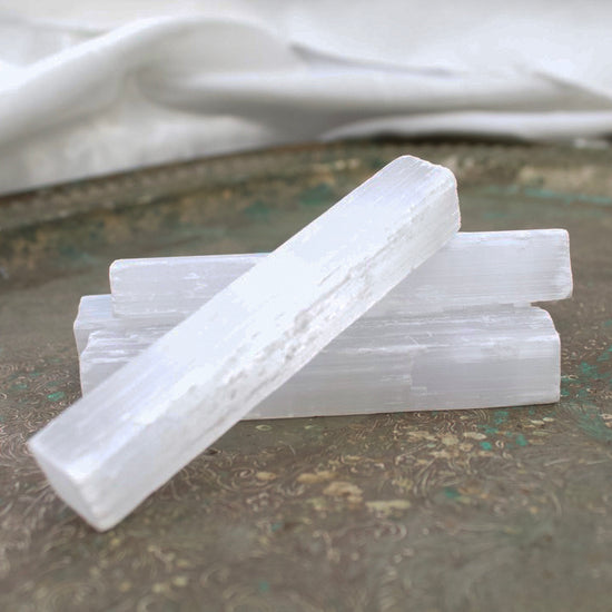 Selenite 4" Wand